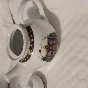 Beautiful Christmas teapot